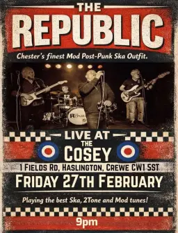 THE REPUBLIC at The Cosey