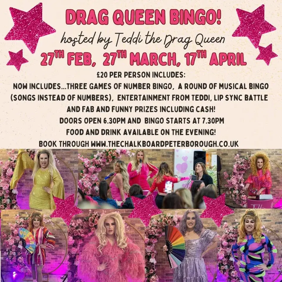 Teddi’s Drag Bingo