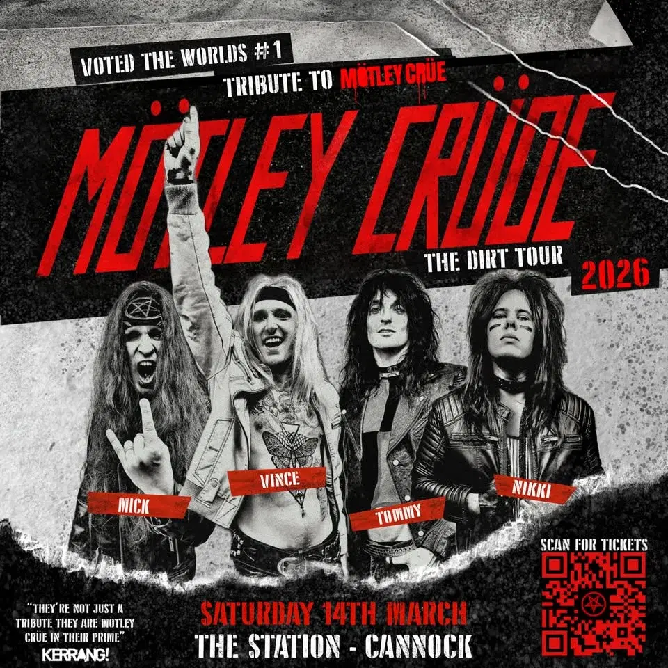 Mötley Crüde - The Dirt Tour 2026 - The Station - Cannock