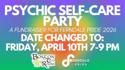 Psychic Self-Care Party: a Fundraiser for Ferndale Pride 2026