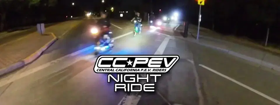 Fri 3/20/26 PEV Night Ride: Dry Creek Loop to Fatburger
