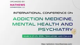 International Conference on Neurology and Neuroscience