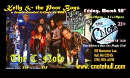 Creedence Clearwater Revival tribute, "Kelly & the Poor Boys," at the C-Note in Hull, MA