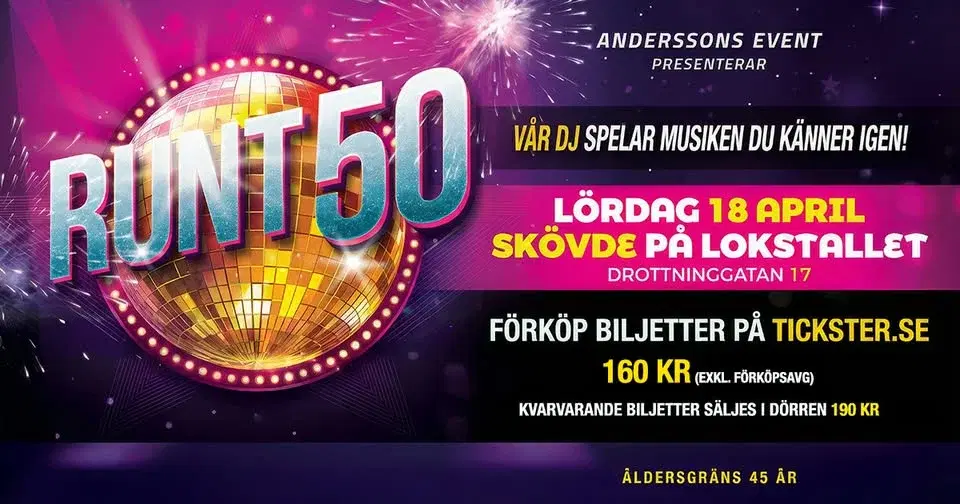 Runt 50 Skövde | Lokstallet