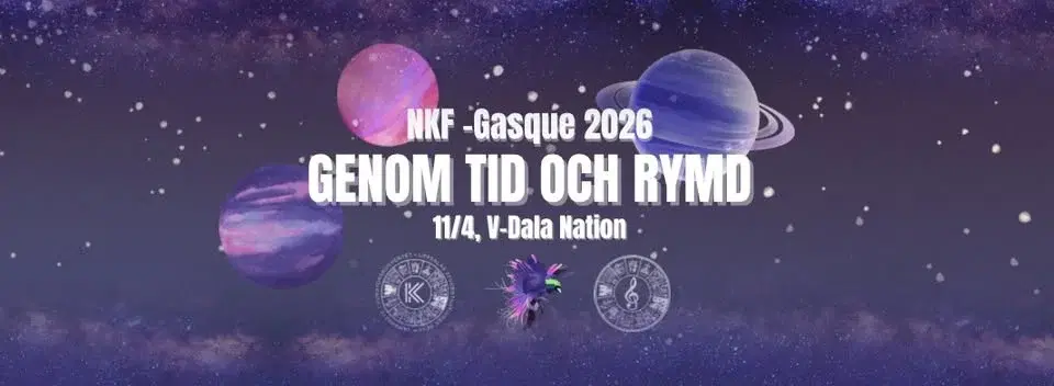 NKF-gasquen 2026 Vintergatan - genom tid och rymd