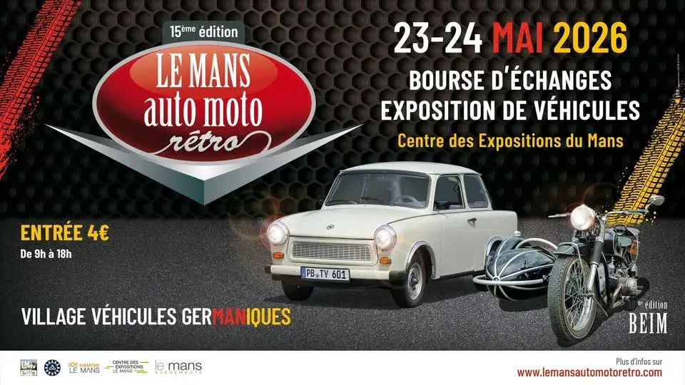 LE MANS AUTO MOTO RETRO
