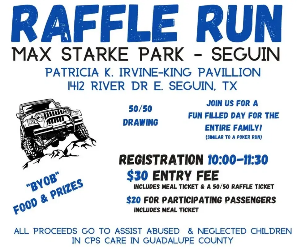 Guadalupe County Child Welfare Raffle Run