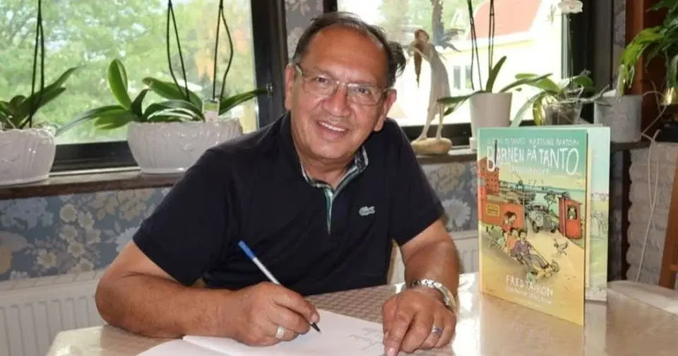 Sagostund med Fred Taikon