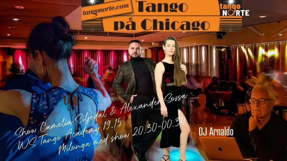 Milonga at Chicago with DJ Arnaldo | Workshop & Show by Camelia & Alexander via Tango Academy
