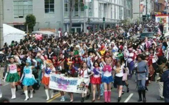 Anime Cosplay Parade at CBF