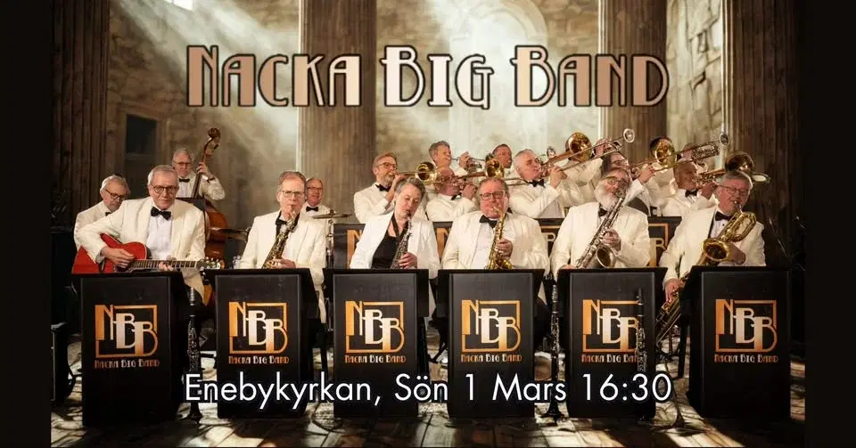 Nacka Big Band i Enebykyrkan
