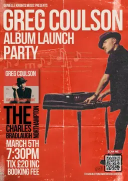 Greg Coulson: Album Launch Party!