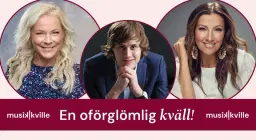 Malena Ernman, Sonja Aldén & David Carbe - En oförglömlig kväll!