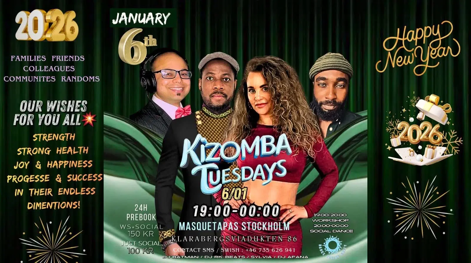 Kizomba Tuesdays Stockholm
