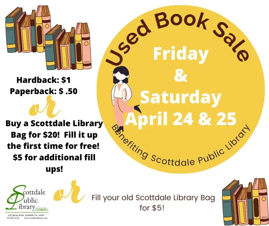 Annual Earth Day Used Book Sale!