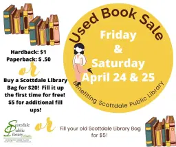 Annual Earth Day Used Book Sale!