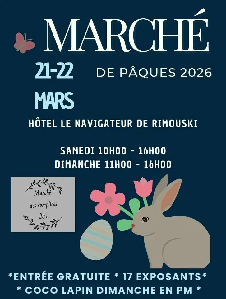 Marché de Pâques 💛🐰🩷