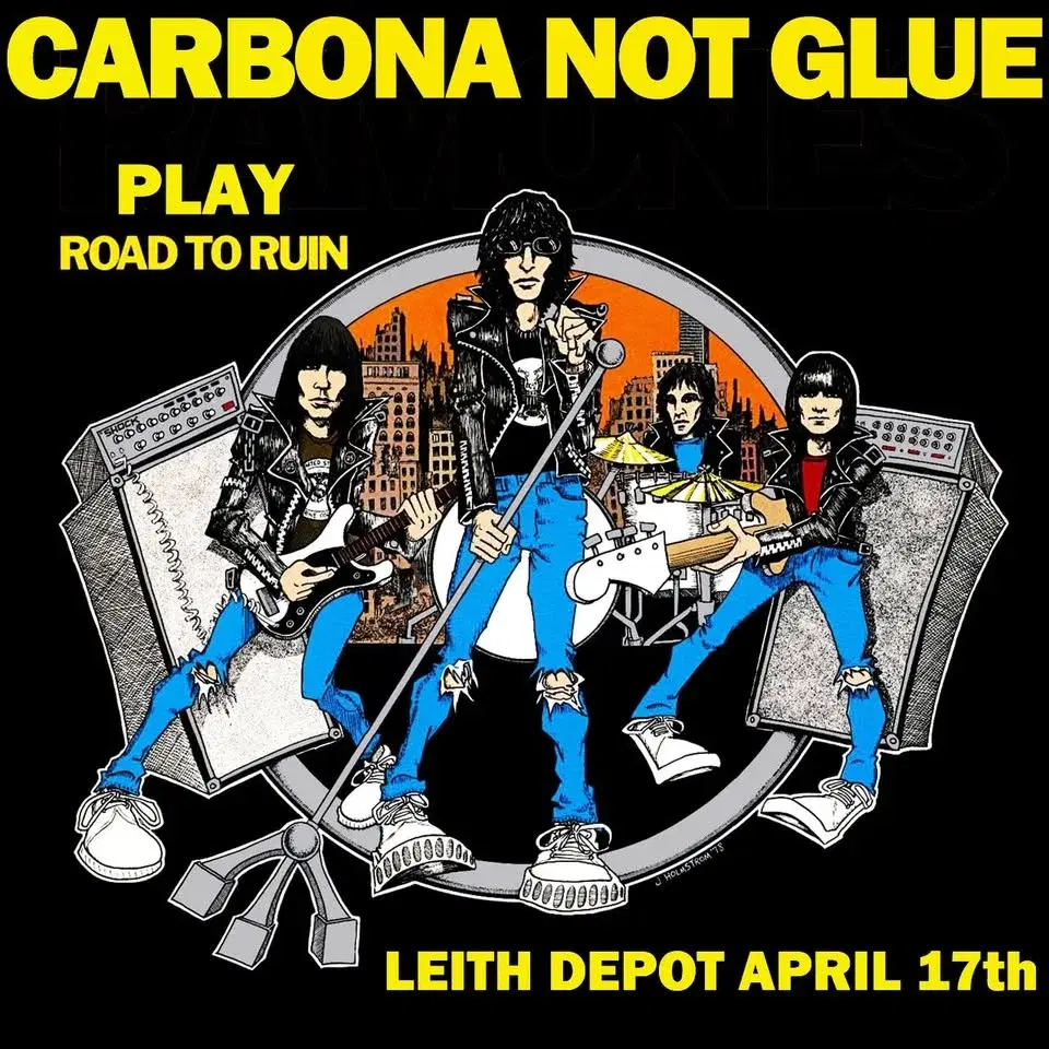 CARBONA NOT GLUE play Road to Ruin
