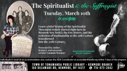 The Spiritualist & the Suffragist