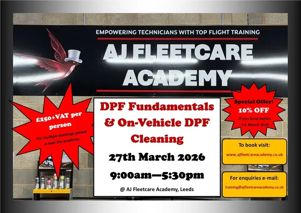 DPF Fundamentals & On-Vehicle DPF Cleaning Training