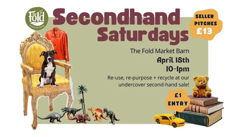 Second-hand Saturday at The Fold