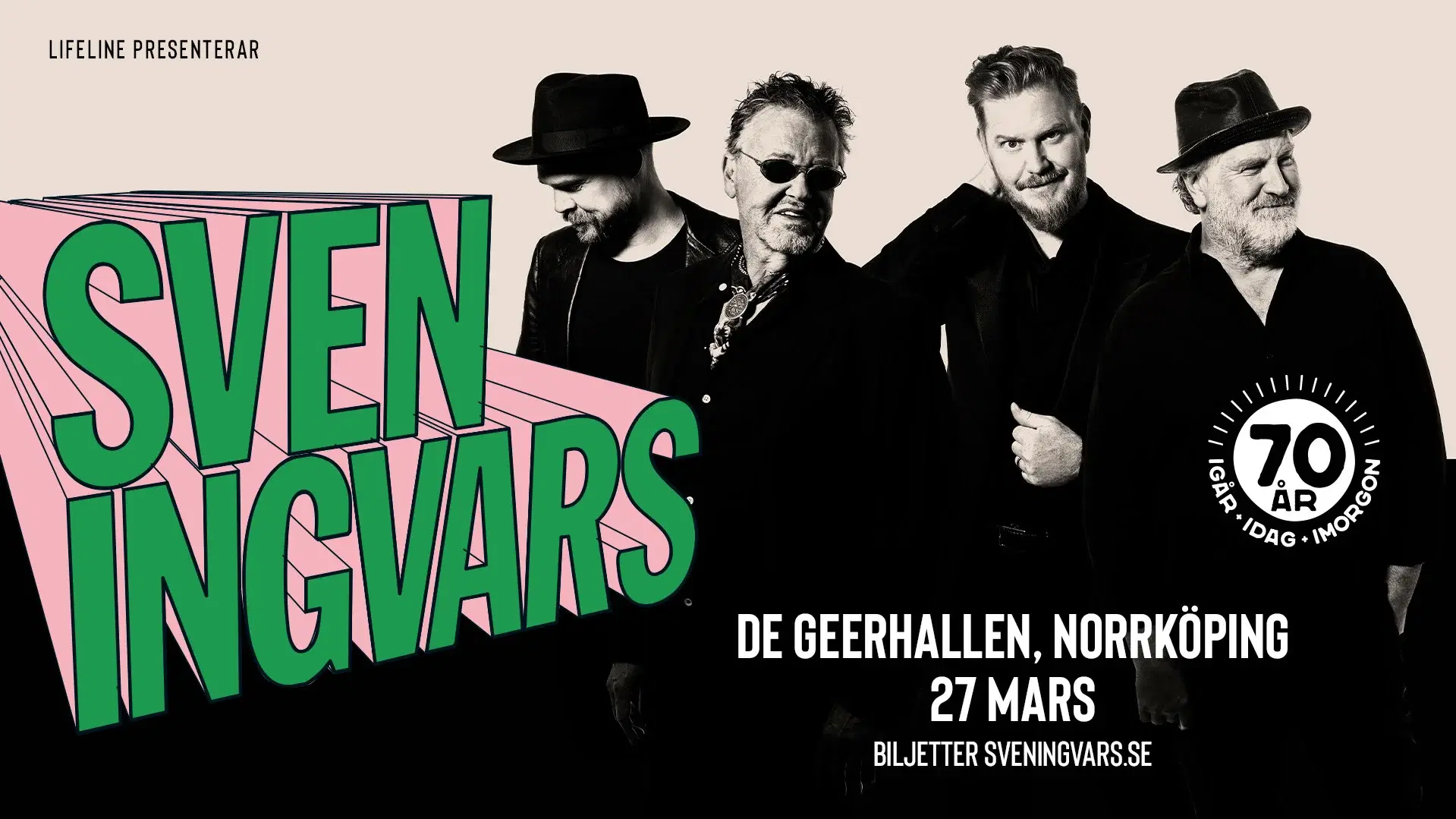 Sven Ingvars - Igår. Idag. Imorgon. 70 år.