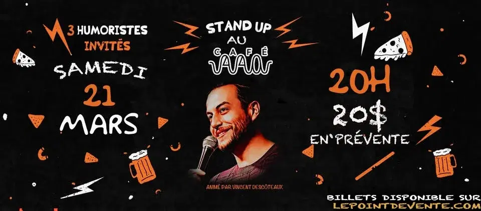 Stand-up Au Café 440! 21 mars!