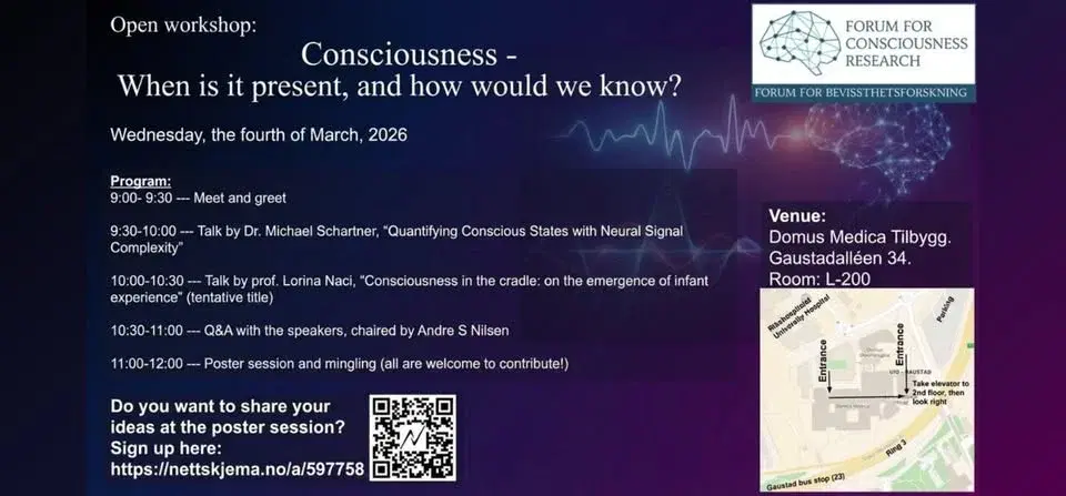 Consciousness: When is it present and how would we know?