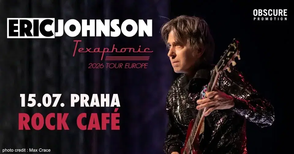 ERIC JOHNSON - Texaphonic Europe Tour 2026 - Praha