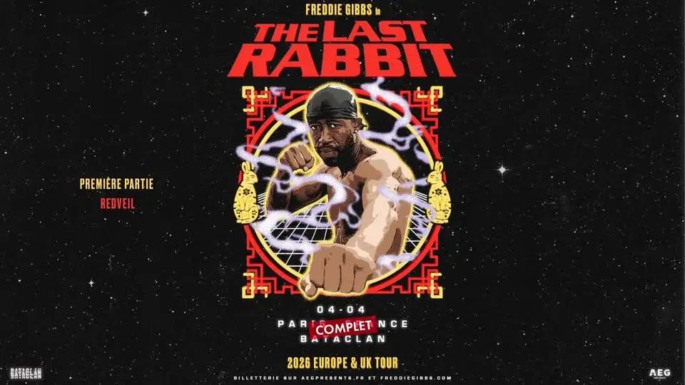 Freddie Gibbs • Bataclan, Paris • 4 avril 2026 (COMPLET)