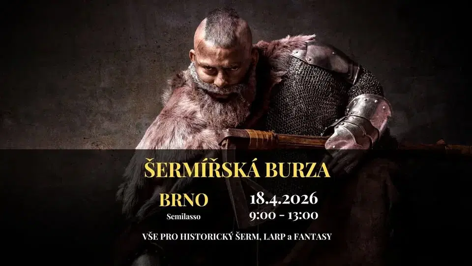 Šermířská burza - BRNO 18.4.2026