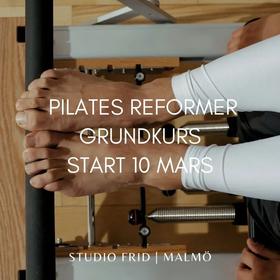 Grundkurs Pilates Reformer 8 tillfällen