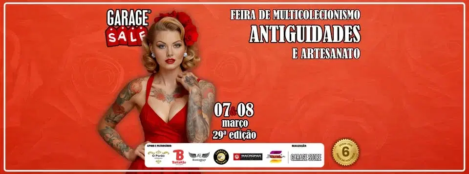 29ª Garage Sale - Feira de Multicolecionismo, Antiguidades e Artesanato