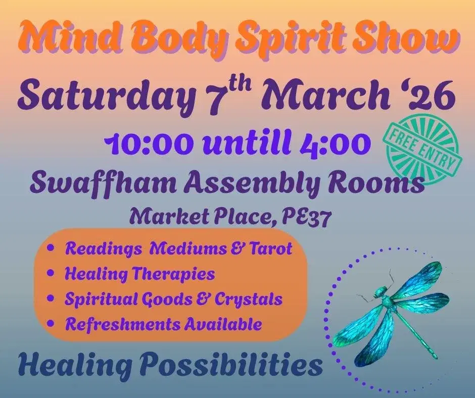 Mind Body Spirit Show Swaffham Assembly Rooms