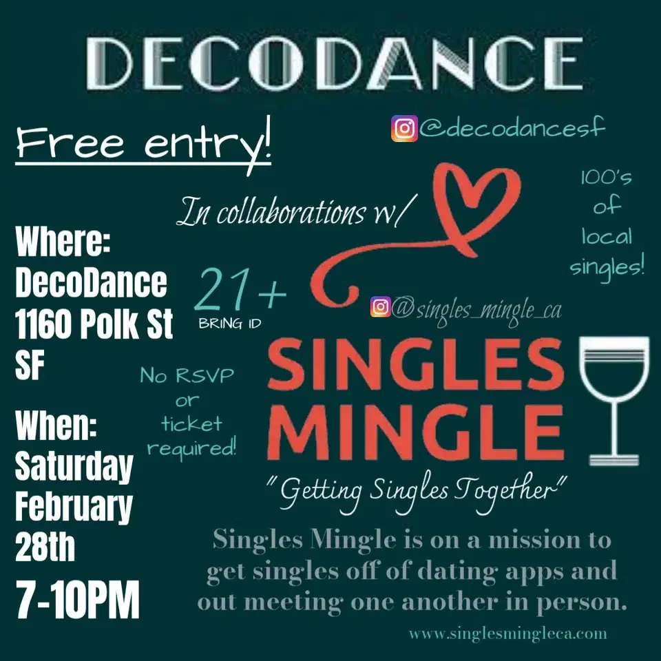 Singles Mingle @ DecoDance in SF