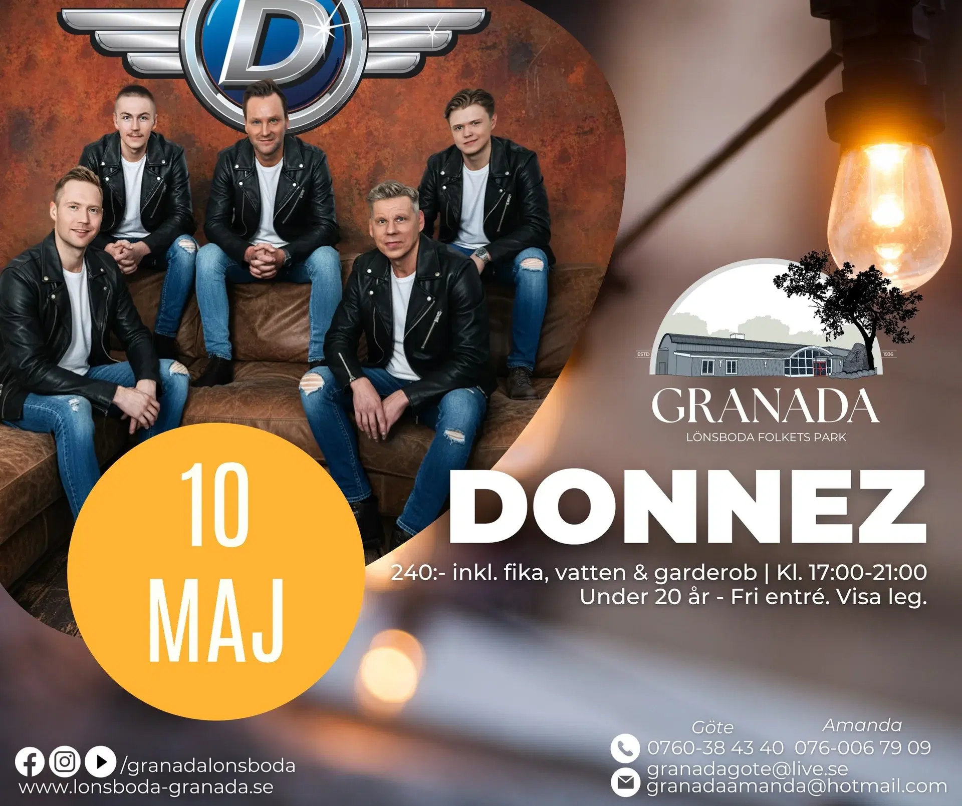 Donnez - Granada, Lönsboda