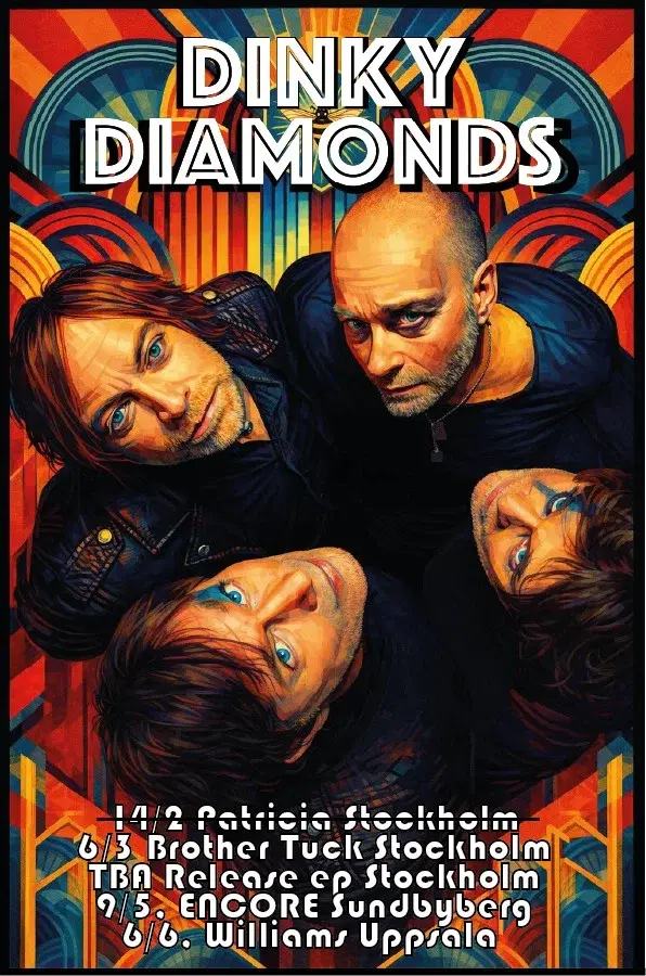 Dinky Diamonds + Ghostberries på Brother Tuck 6/3-26