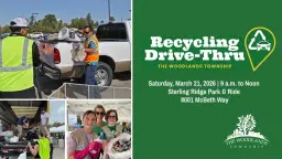 Recycling Drive-Thru