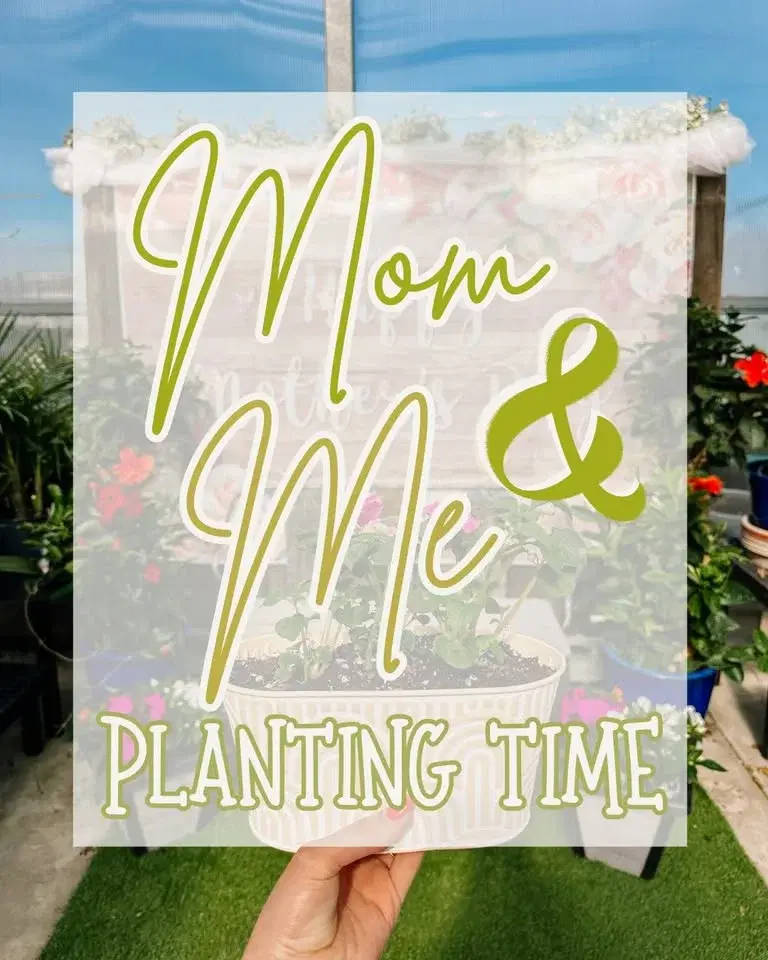 đž Mom & Me Planting Time đž