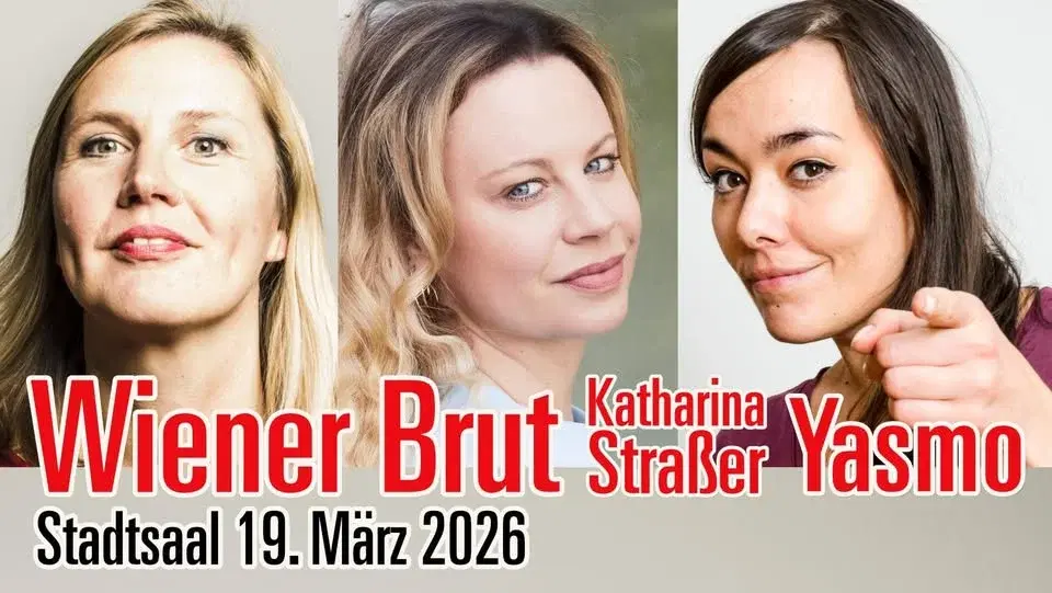 STADTSAAL Wien // Wiener Brut mit Katharina Straßer und Yasmo