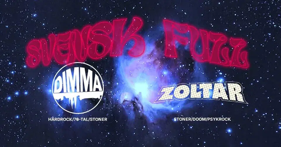 SVENSK FUZZ PÅ SNÖVIT - Dimma + Zoltar