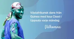 Dansa Västafrikanskt med Issa Cissé i Uppsala våren 2026