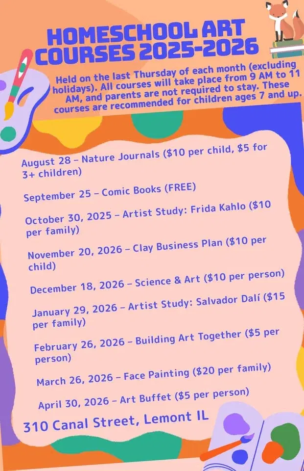 Art Buffet ($5 per person)