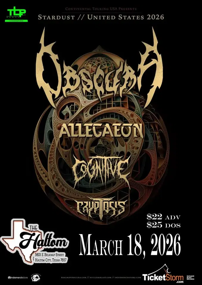 Stardust USA: OBSCURA || Haltom Theater || Haltom City, TX