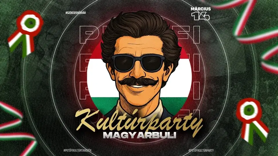 Petőfi Kultúrparty | MAGYARBULI | 03.14. Szombat