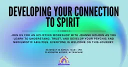 WORKSHOP_Developing Your Connection to Spirit with Joanne Holden