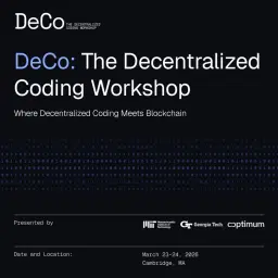 DeCo The Decentralized Coding Workshop