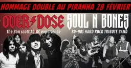 Soirée hommage double AC/DC et au HARD ROCK des 80s-90s