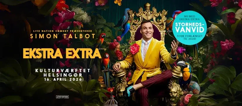 Simon Talbot – EKSTRA EXTRA // Kulturværftet