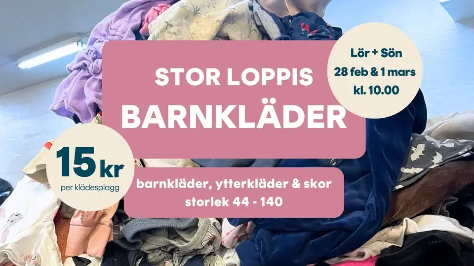 BARNKLÄDER - Loppis i Malmö